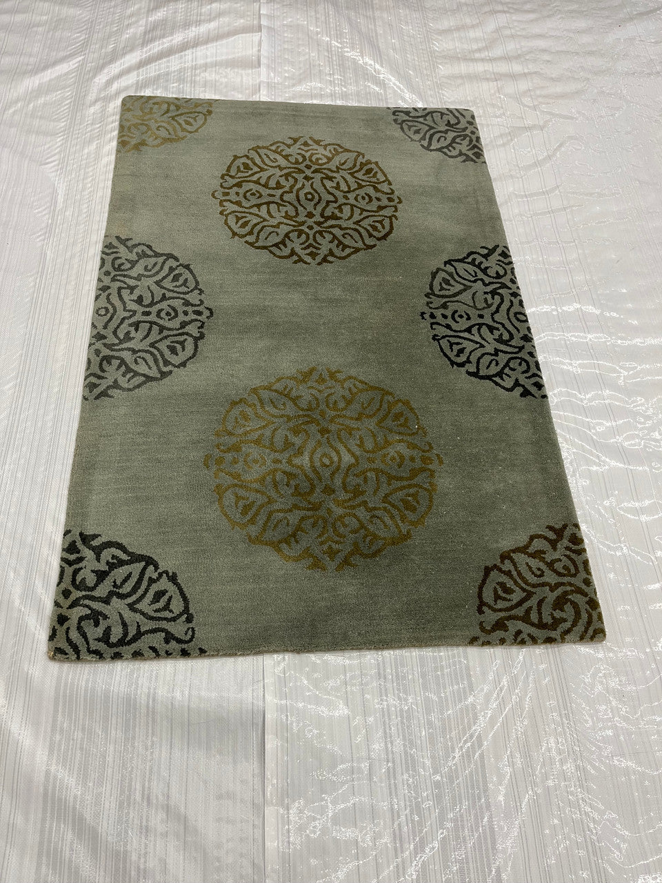 3x5 Transitional Hand-Knotted Wool rug, Rug #EB-30