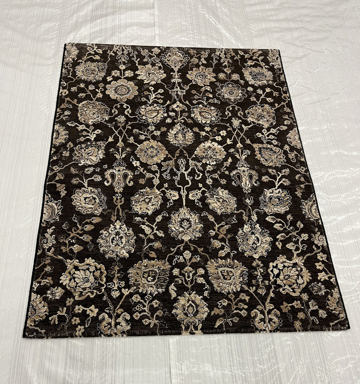4x6 Transitional Hand-Knotted Wool rug, Rug #EB-45