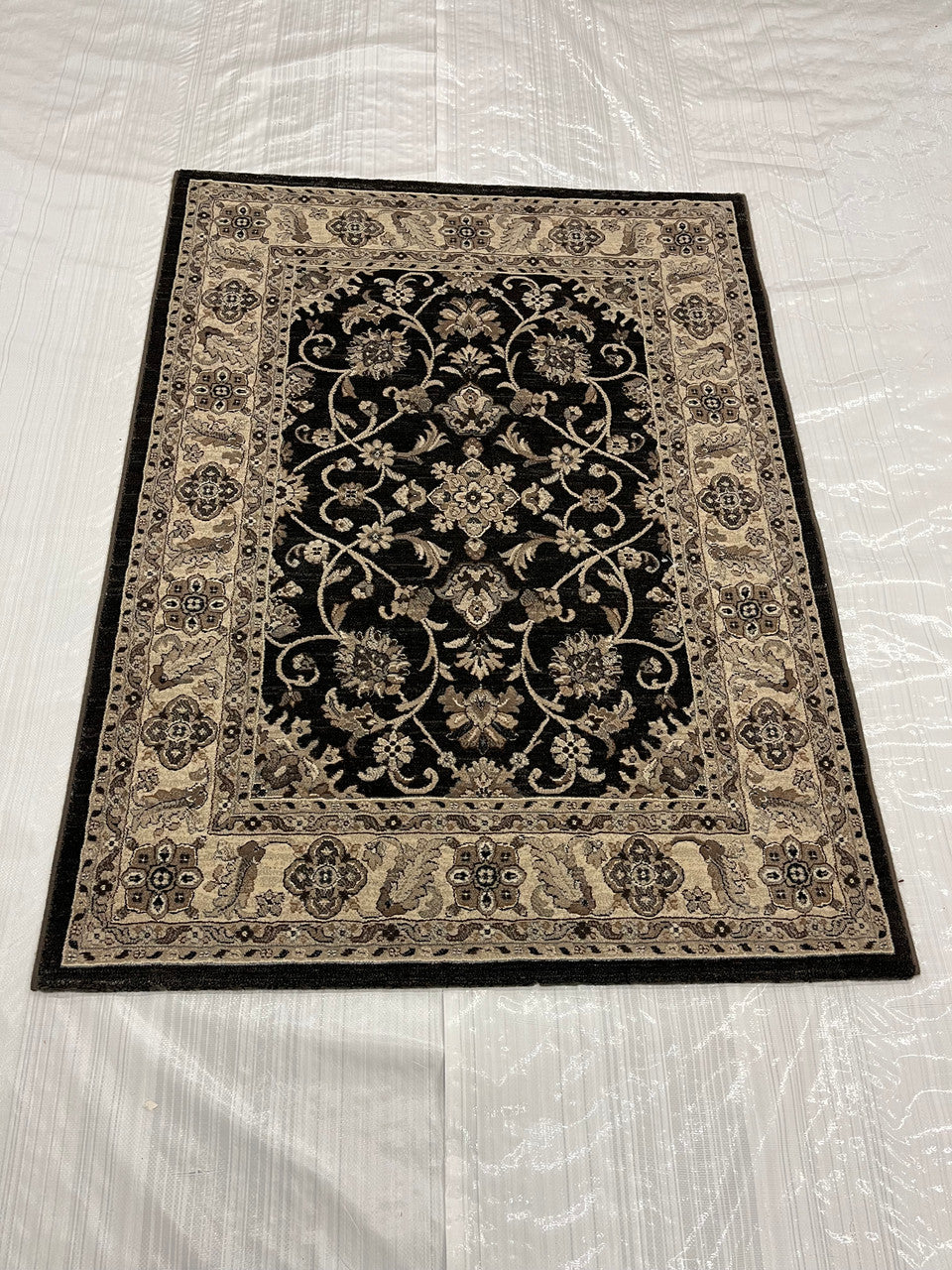 4x6 Traditional Hand-Knotted Wool rug, Rug #EB-51