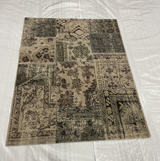 4x6 Modern Hand-Knotted Wool rug, Rug #EB-53