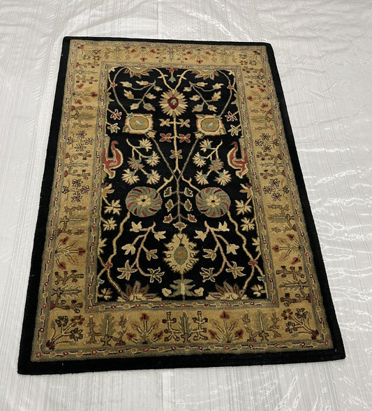 4x6 Traditional Hand-Knotted Wool rug, Rug #EB-54