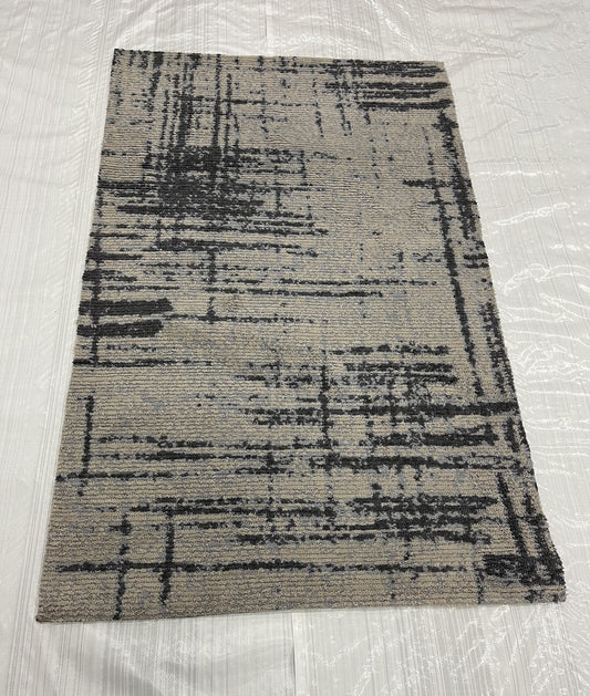 4x6 Modern Hand-Knotted Wool rug, Rug #EB-56