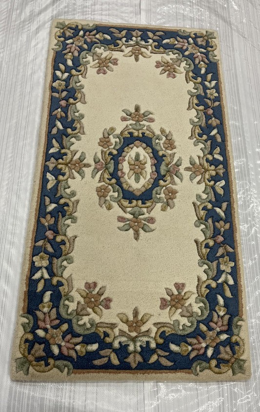 2x4 Traditional Hand-Knotted Wool rug, Rug #EB-63