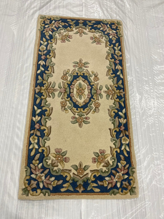 2x4 Traditional Hand-Knotted Wool rug, Rug #EB-73