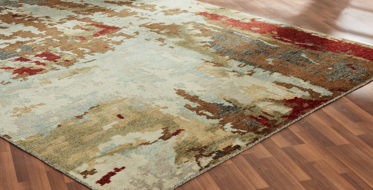 3' x 5' Modern Hand-Knotted Wool rug, Rug #IT2531
