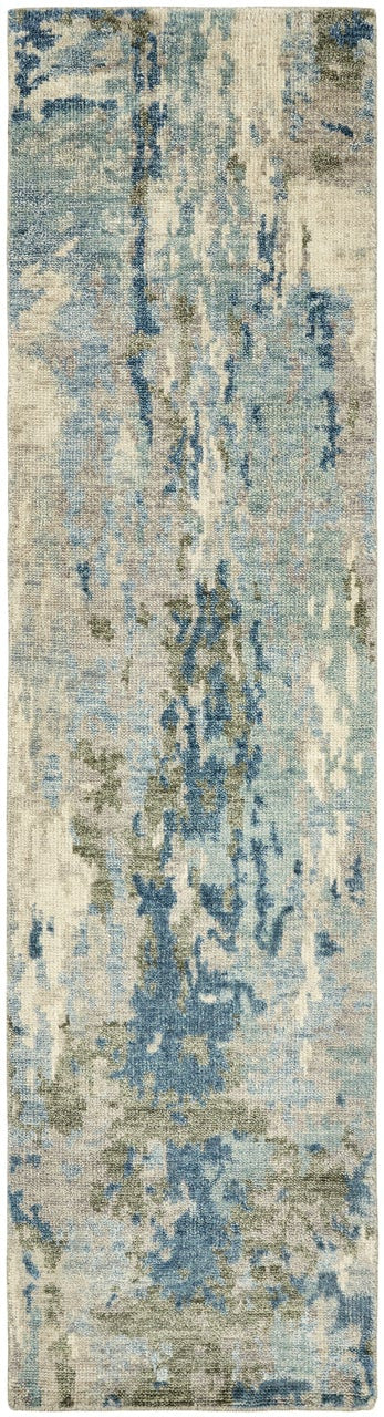 8' x 10' Modern Hand-Knotted Wool rug, Rug #IT2571