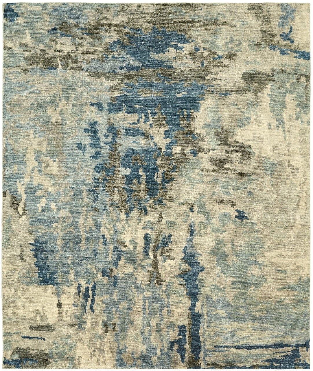 2' x 3' Modern Hand-Knotted Wool rug, Rug #IT2571