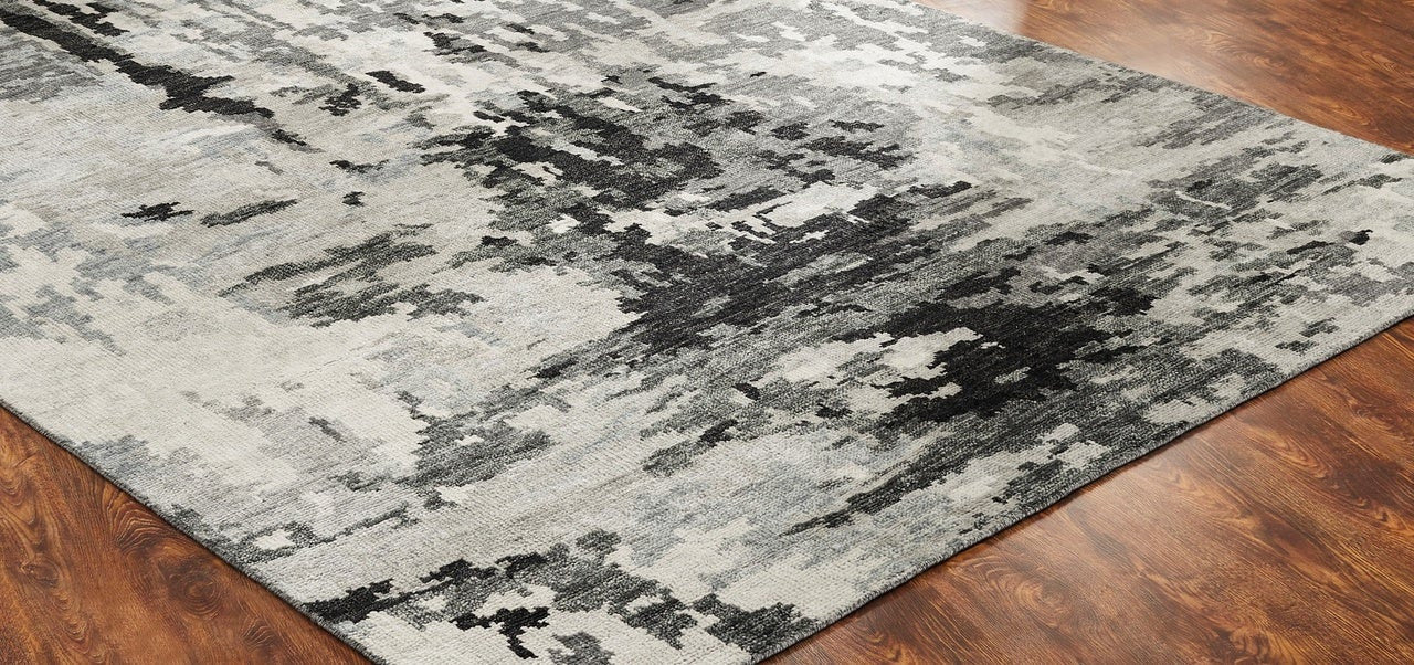 4' x 6' Modern Hand-Knotted Wool rug, Rug #IT2581