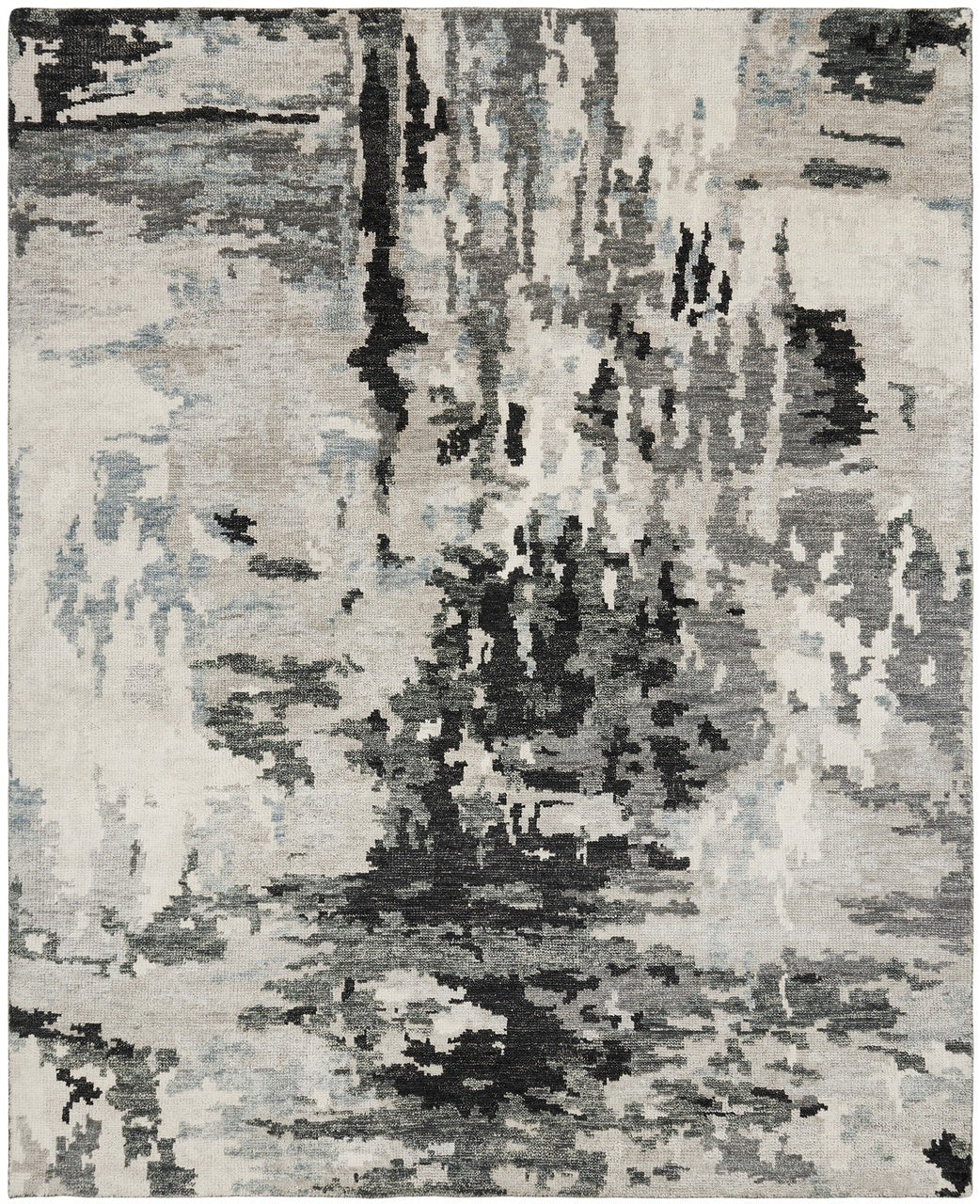 2' x 3' Modern Hand-Knotted Wool rug, Rug #IT2581
