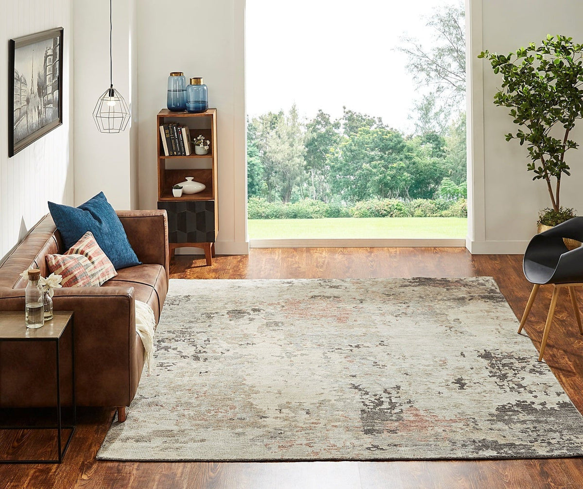 6' x 9' Modern Hand-Knotted Wool rug, Rug #IT2591