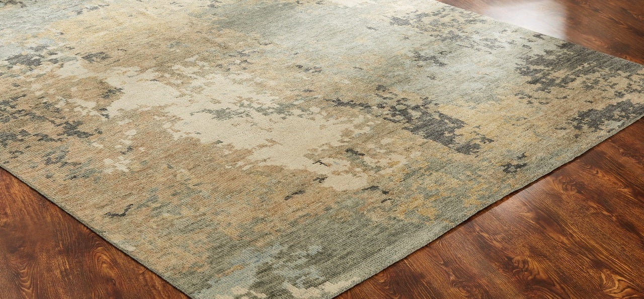 4' x 6' Modern Hand-Knotted Wool rug, Rug #IT2601