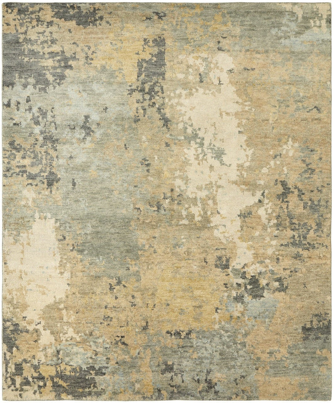 2' x 3' Modern Hand-Knotted Wool rug, Rug #IT2601