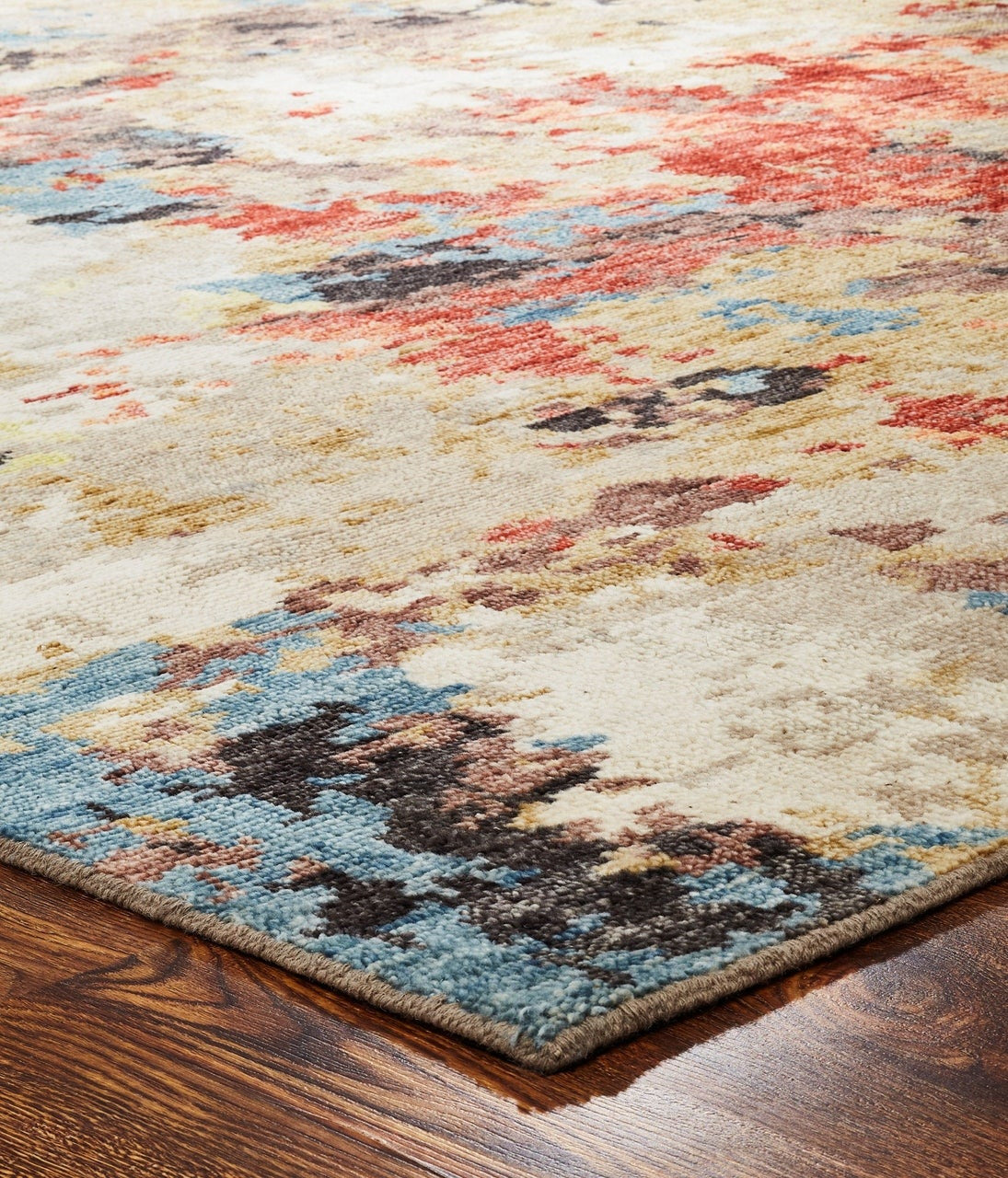4' x 6' Modern Hand-Knotted Wool rug, Rug #IT2611