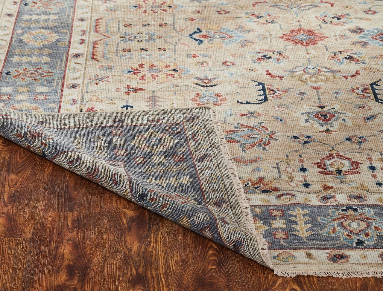 8' x 10' Traditional Hand-Knotted Wool rug, Rug #KN1901