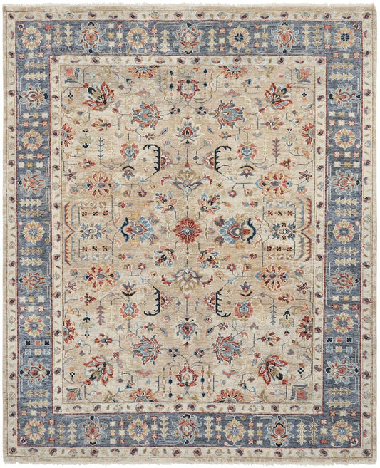 2' x 3' Traditional Hand-Knotted Wool rug, Rug #KN1901