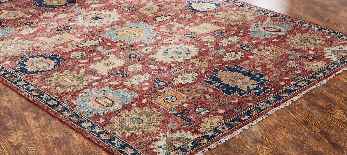 3' x 5' Oushak Hand-Knotted Wool rug, Rug #KN1911