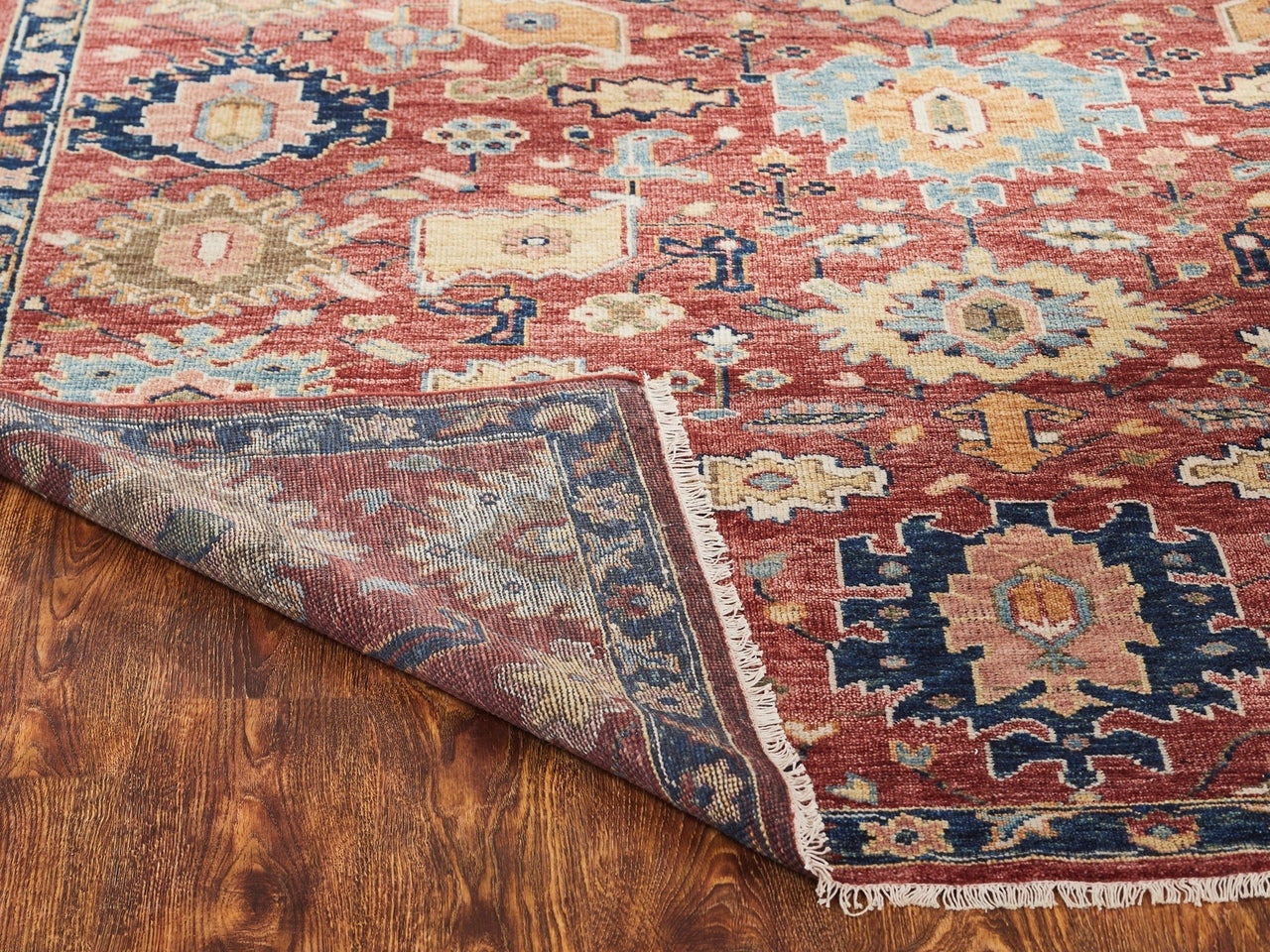 8' x 10' Oushak Hand-Knotted Wool rug, Rug #KN1911