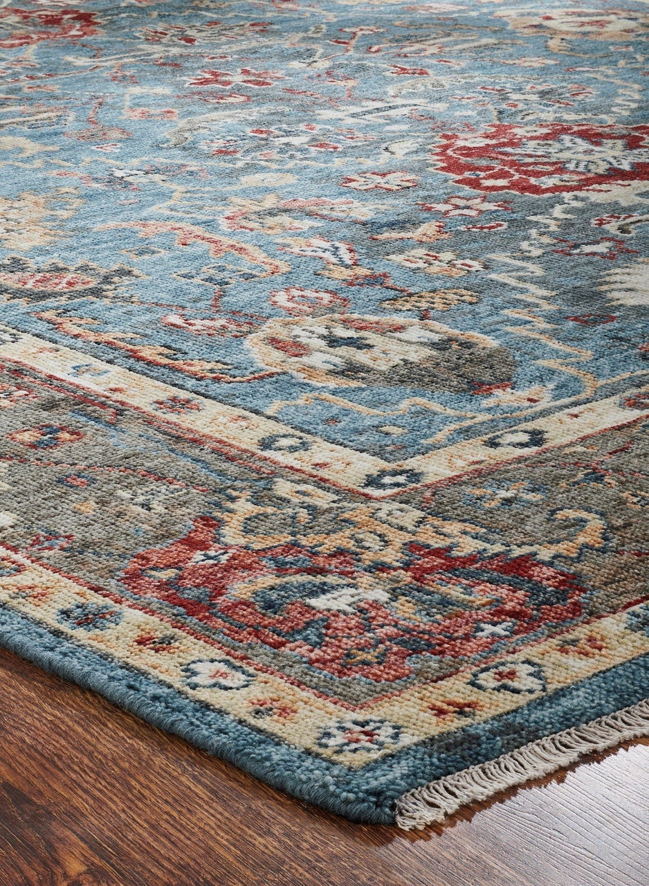 6' x 9' Oushak Hand-Knotted Wool rug, Rug #KN1931