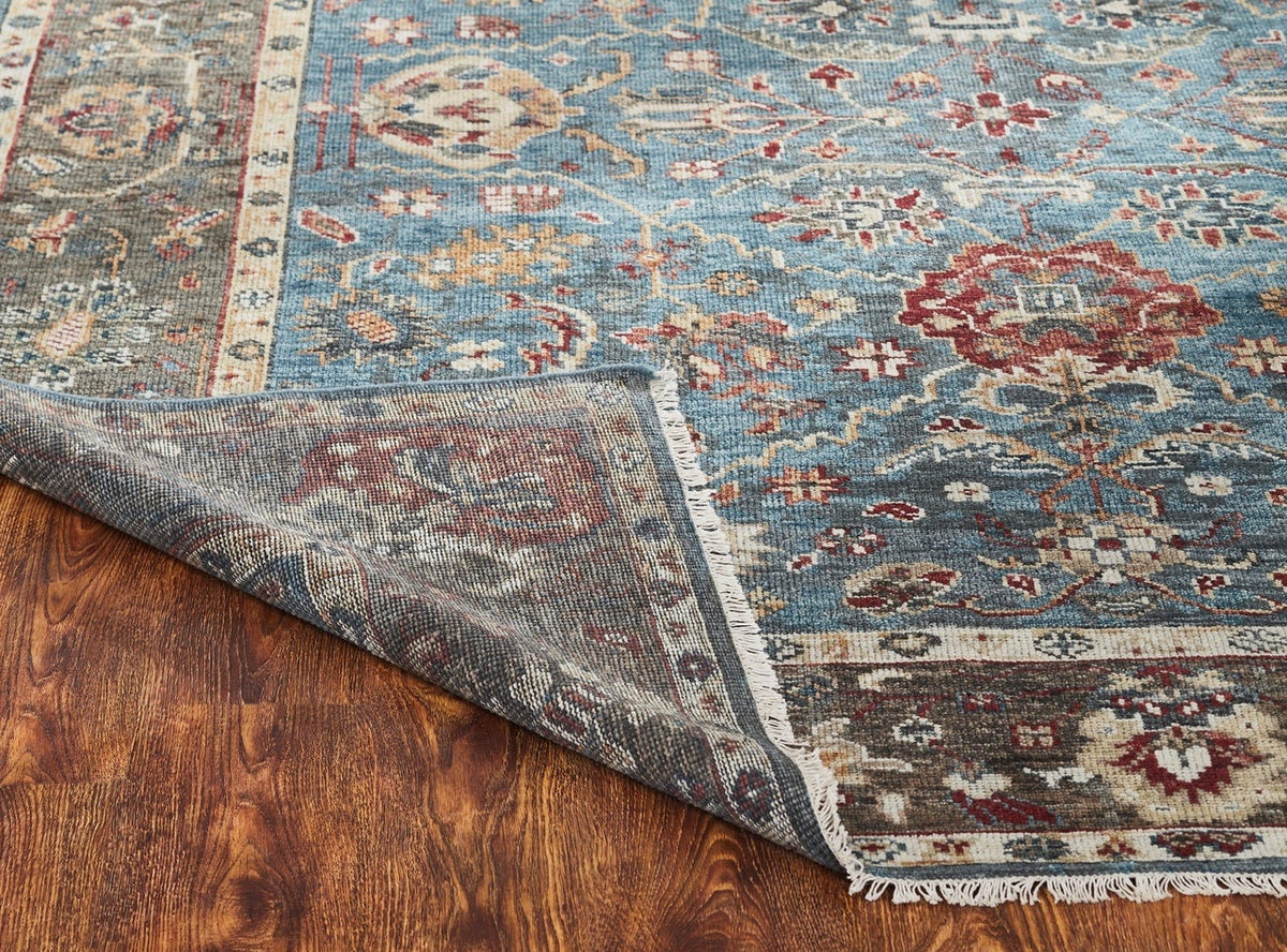 8' x 10' Oushak Hand-Knotted Wool rug, Rug #KN1931