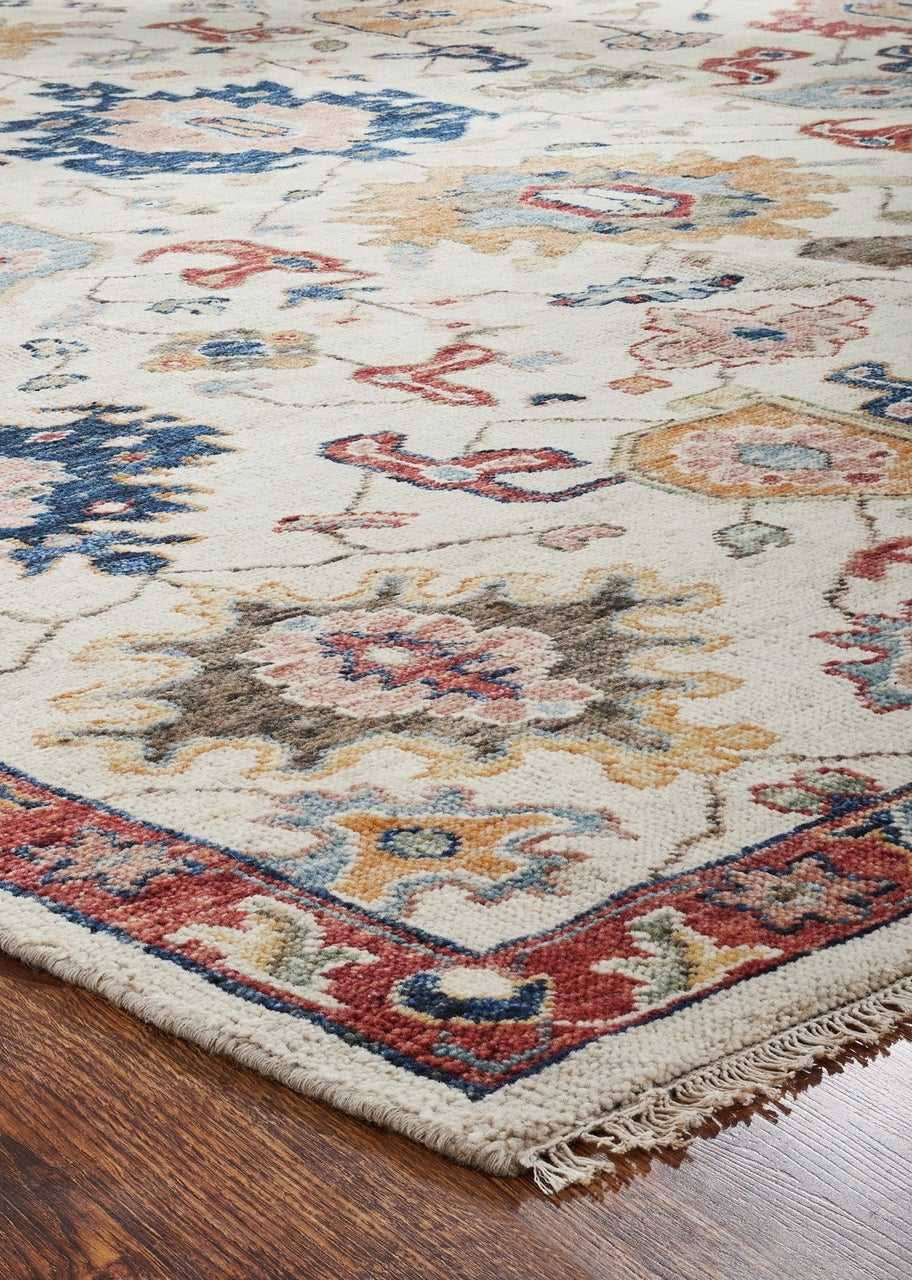3' x 5' Oushak Hand-Knotted Wool rug, Rug #KN1951