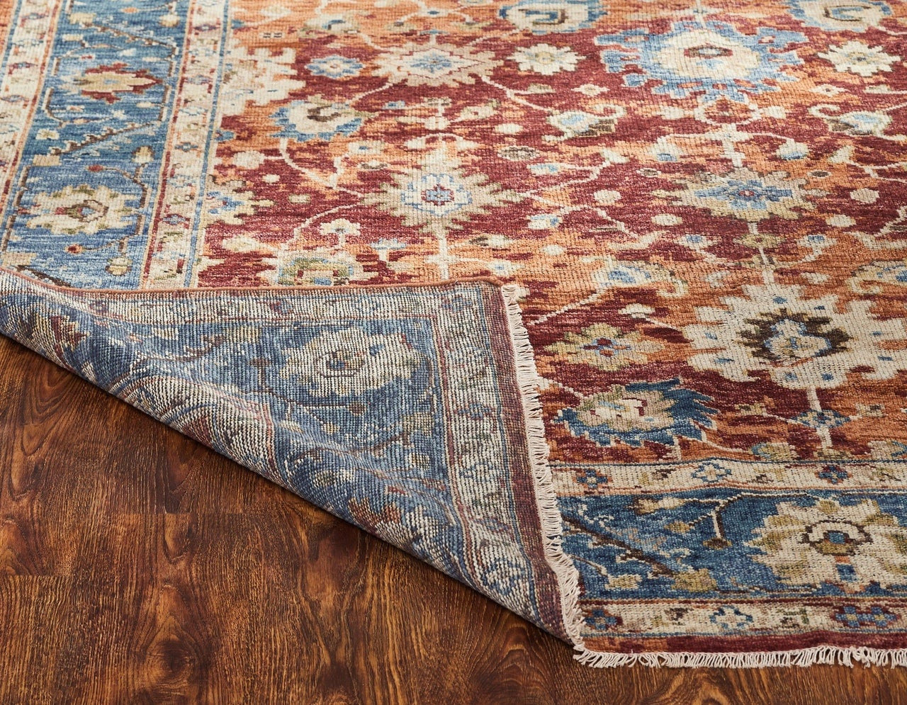 3' x 5' Oushak Hand-Knotted Wool rug, Rug #KN1961