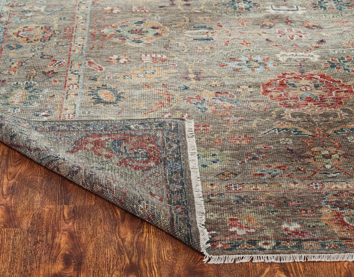 3' x 5' Oushak Hand-Knotted Wool rug, Rug #KN1971