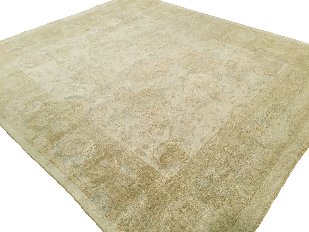 3' x 5' Oushak Hand-Knotted Wool rug, Rug #KZ1251