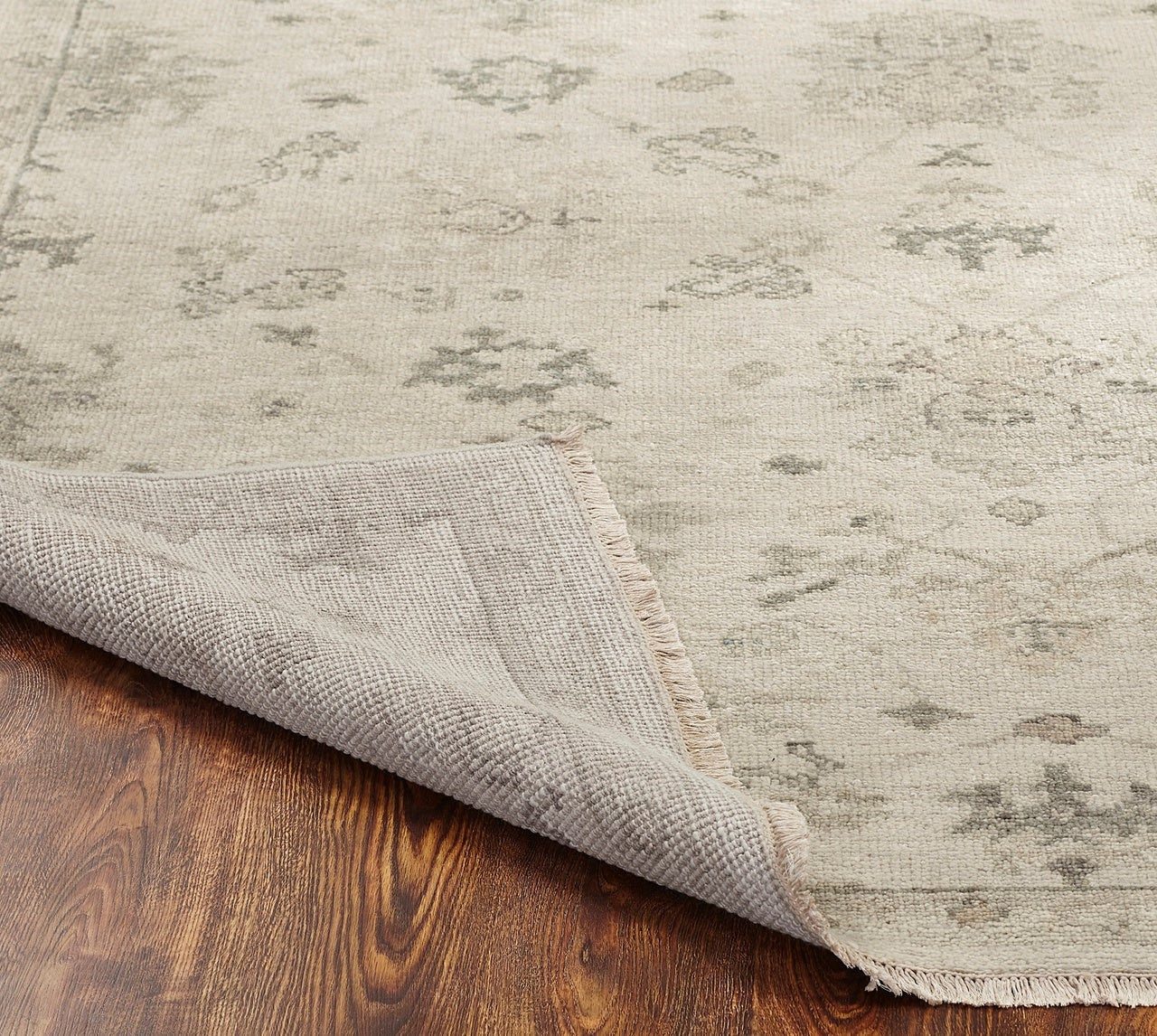 4' x 6' Oushak Hand-Knotted Wool rug, Rug #LL7471