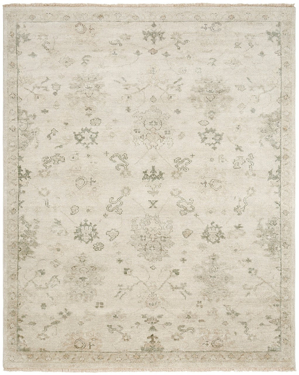 2' x 3' Oushak Hand-Knotted Wool rug, Rug #LL7471