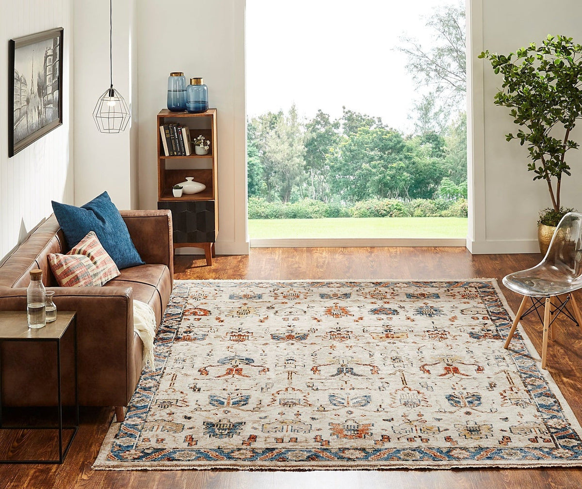 6' x 9' Oushak Hand-Knotted Wool rug, Rug #LL7521