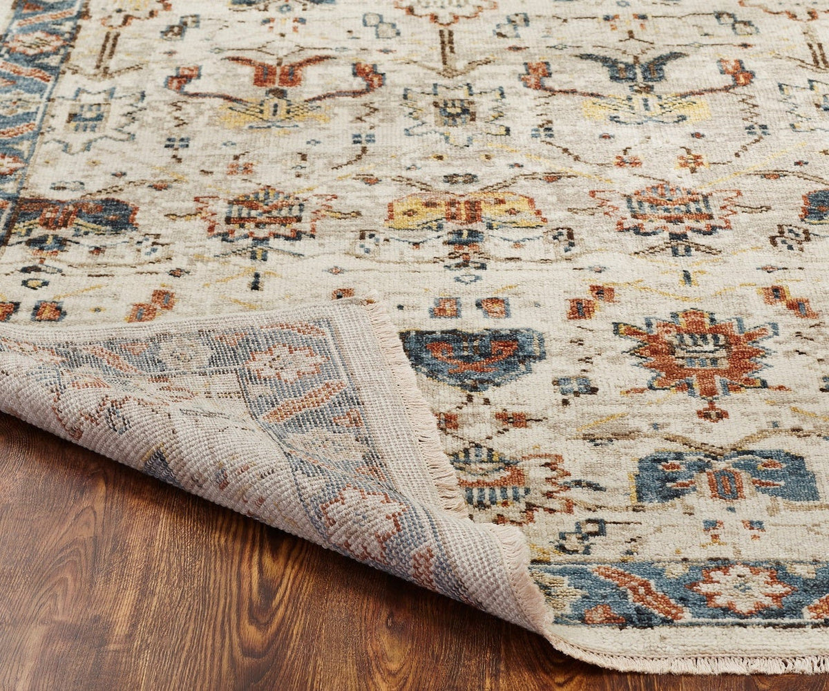 4' x 6' Oushak Hand-Knotted Wool rug, Rug #LL7521