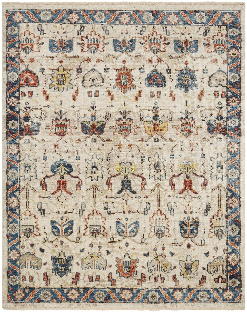 2' x 3' Oushak Hand-Knotted Wool rug, Rug #LL7521