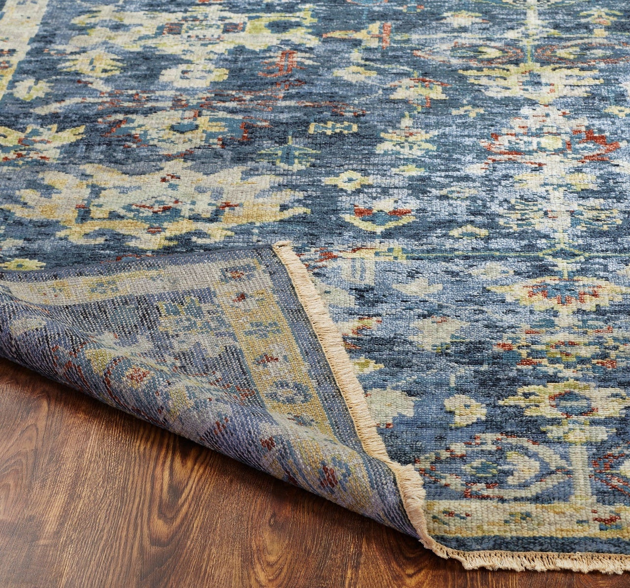 4' x 6' Oushak Hand-Knotted Wool rug, Rug #LL7531