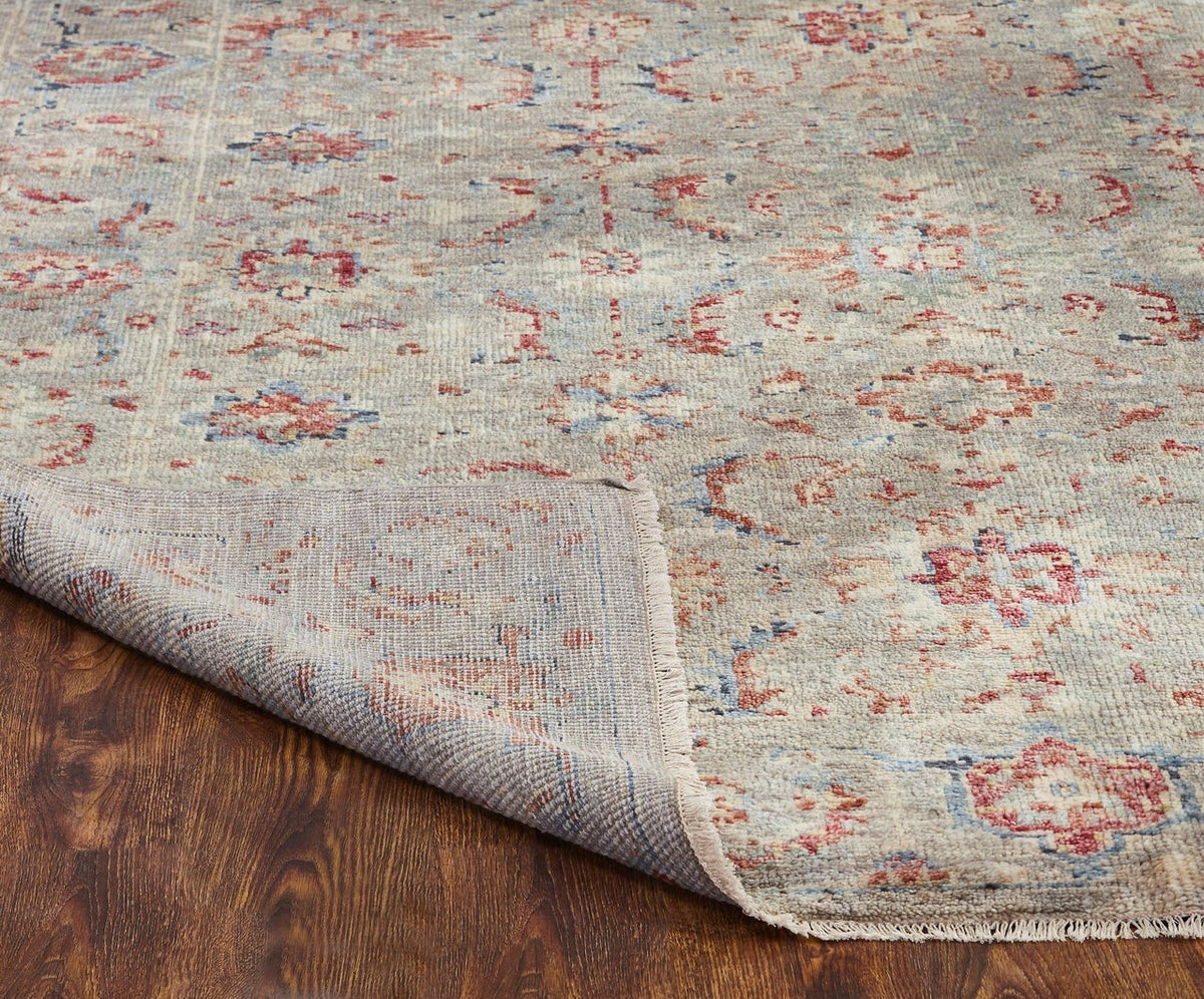 4' x 6' Oushak Hand-Knotted Wool rug, Rug #LL7541