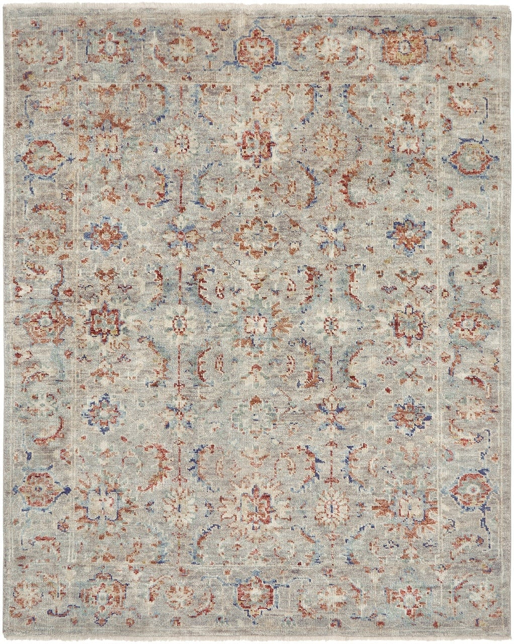 2' x 3' Oushak Hand-Knotted Wool rug, Rug #LL7541