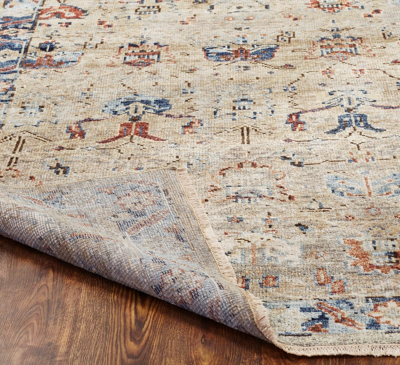 4' x 6' Oushak Hand-Knotted Wool rug, Rug #LL7551