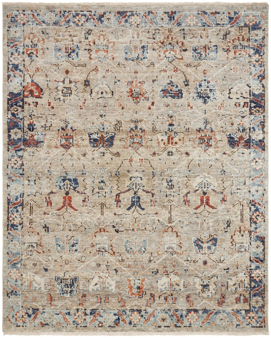 2' x 3' Oushak Hand-Knotted Wool rug, Rug #LL7551