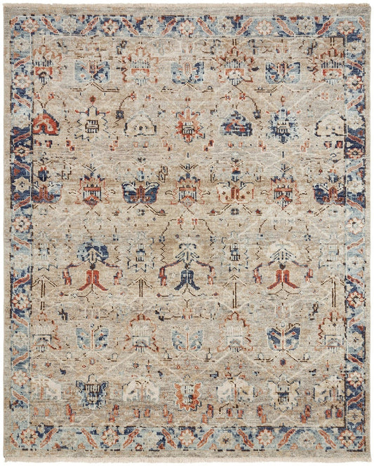 2' x 3' Oushak Hand-Knotted Wool rug, Rug #LL7551
