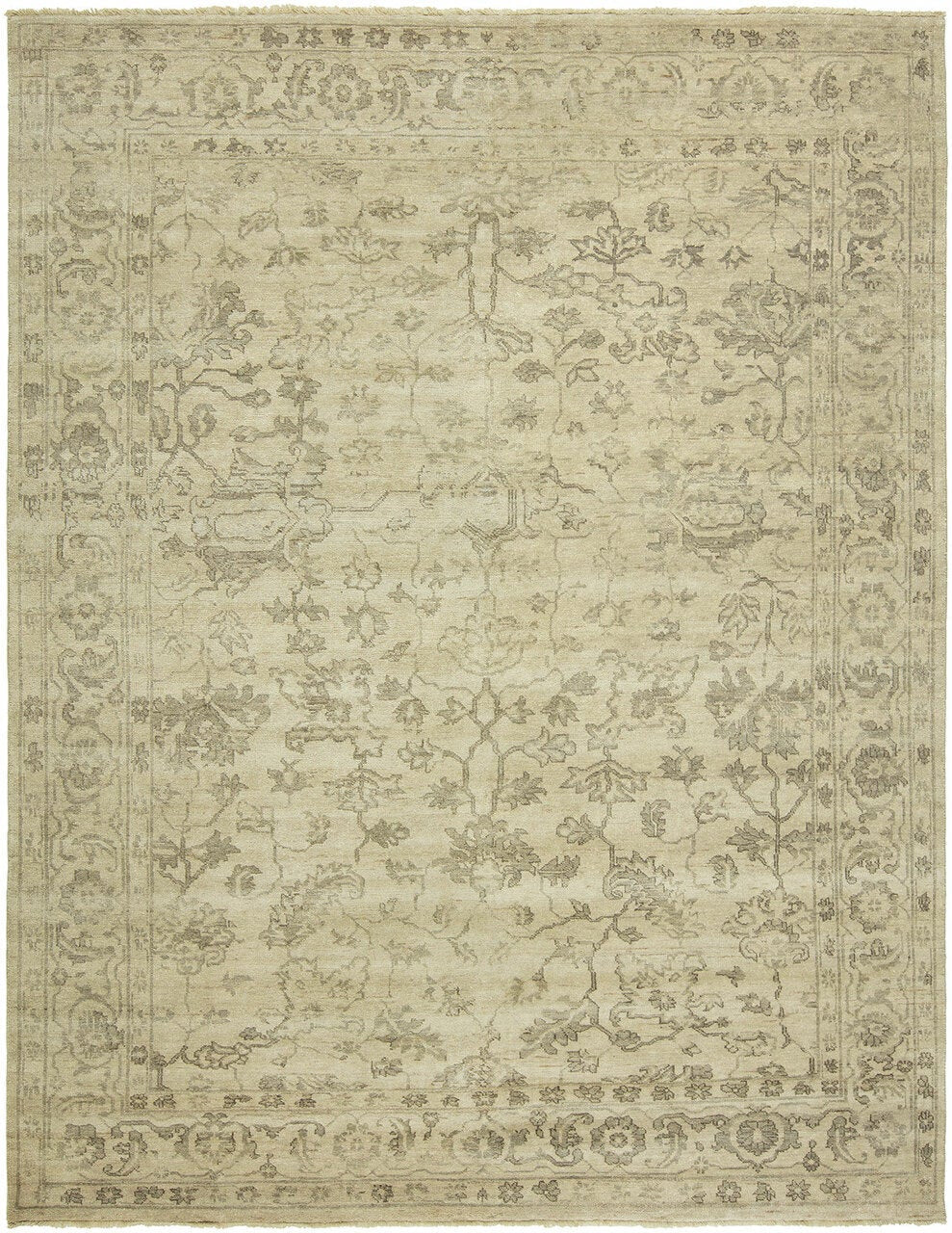 2' x 3' Oushak Hand-Knotted Wool rug, Rug #MG1831