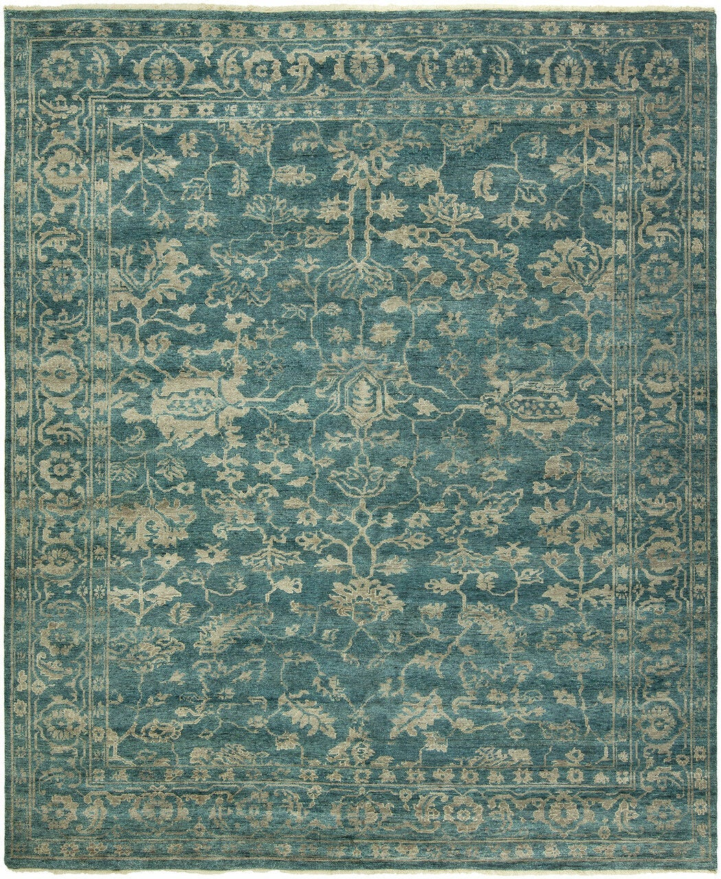 2' x 3' Oushak Hand-Knotted Wool rug, Rug #MG1861