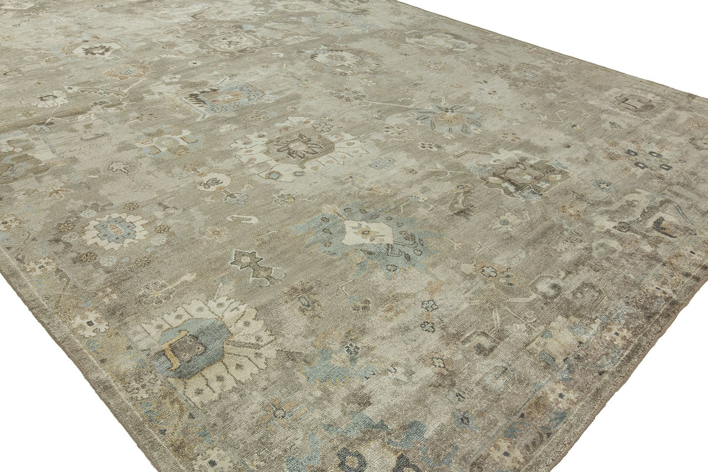 3' x 5' Transitional Hand-Knotted Silk rug, Rug #ML1681