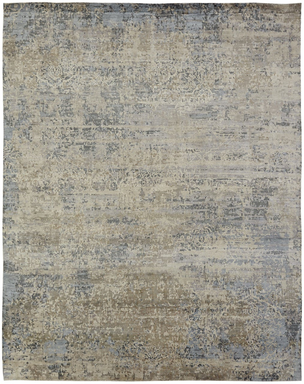 2' x 3' Transitional Hand-Knotted Silk rug, Rug #ML1711