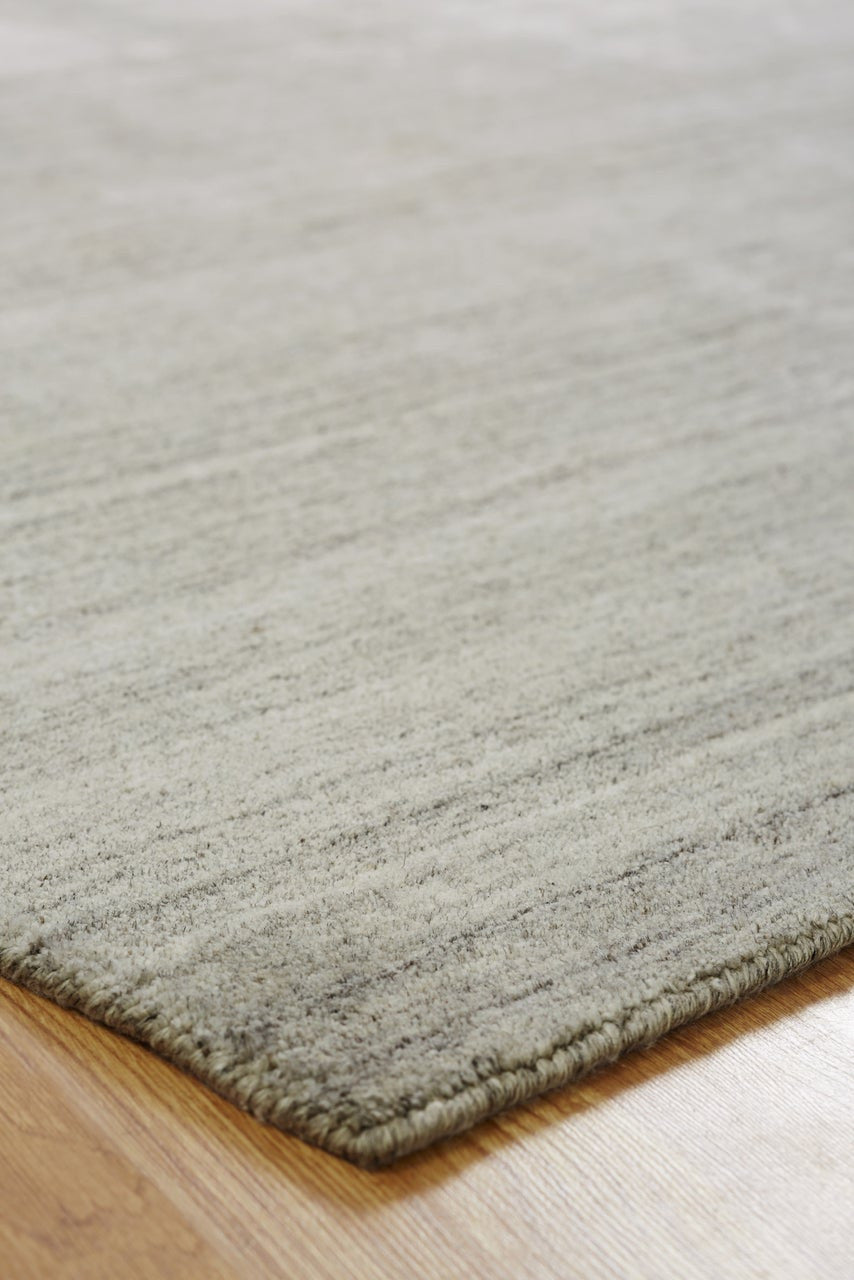 5'6" x 8'6" Transitional Hand Loom Silk rug, Rug #MN5351