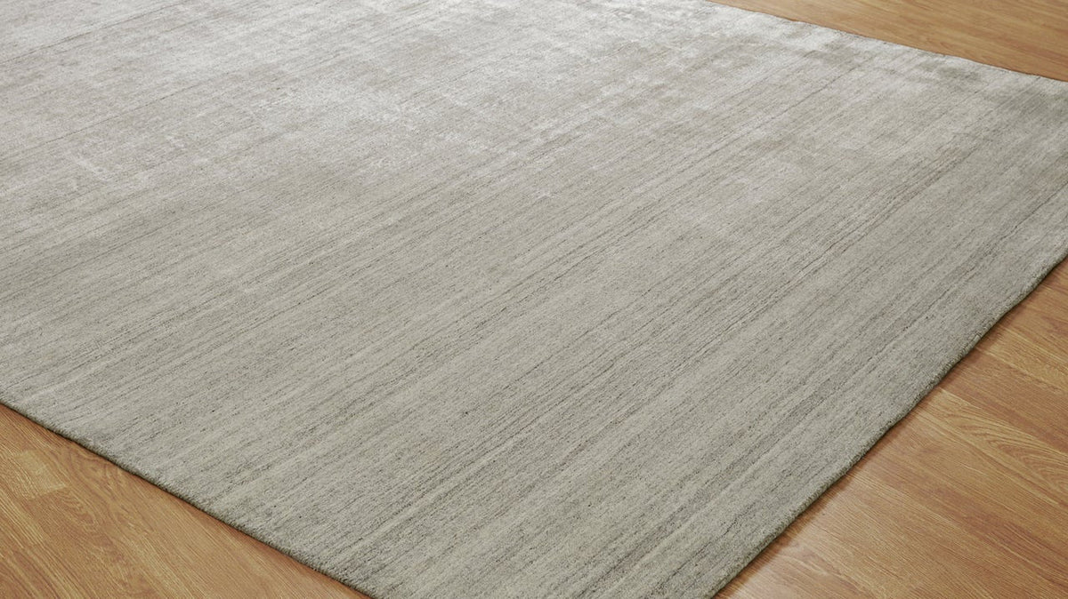 3'6" x 5'6" Transitional Hand Loom Silk rug, Rug #MN5351