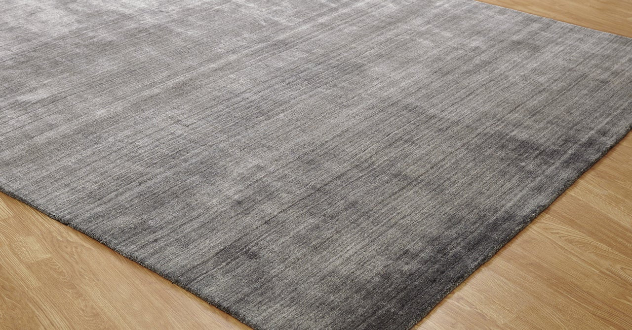 3'6" x 5'6" Transitional Hand Loom Silk rug, Rug #MN5401