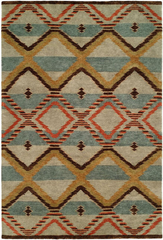 2' x 3' Southwestern Hand-Knotted Wool rug, Rug #MV6911