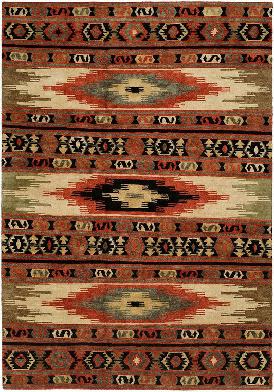2' x 3' Southwestern Hand-Knotted Wool rug, Rug #MV6951