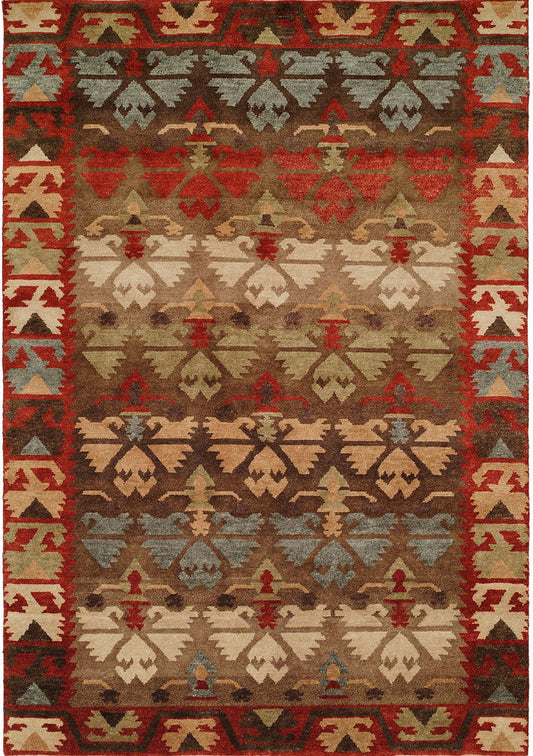 2' x 3' Southwestern Hand-Knotted Wool rug, Rug #MV6991
