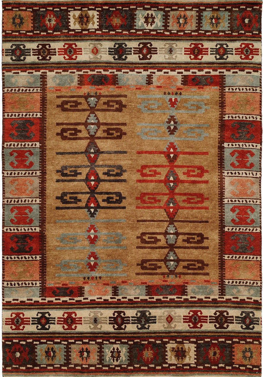 2' x 3' Southwestern Hand-Knotted Wool rug, Rug #MV7001