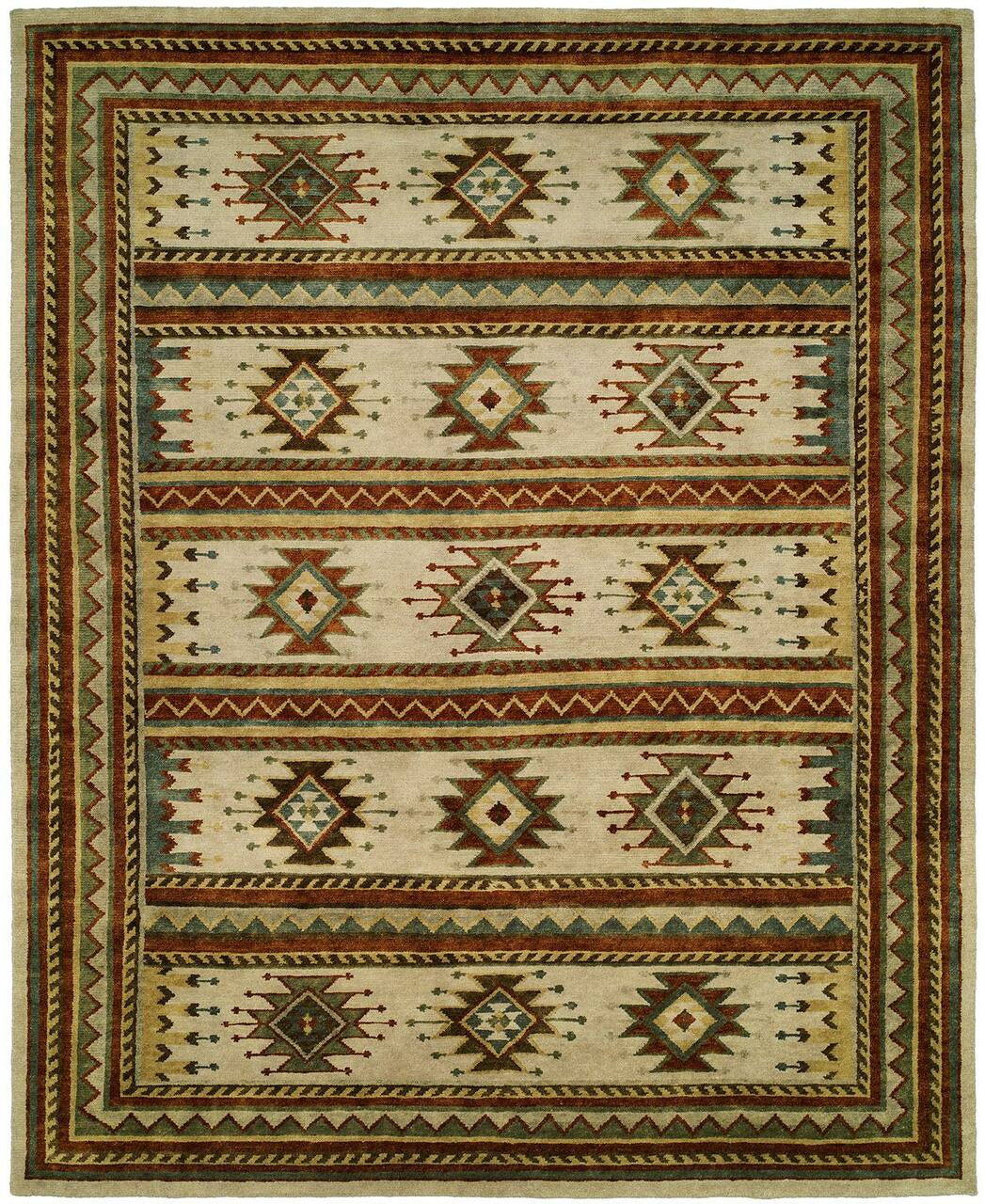 2' x 3' Southwestern Hand-Knotted Wool rug, Rug #MV7031
